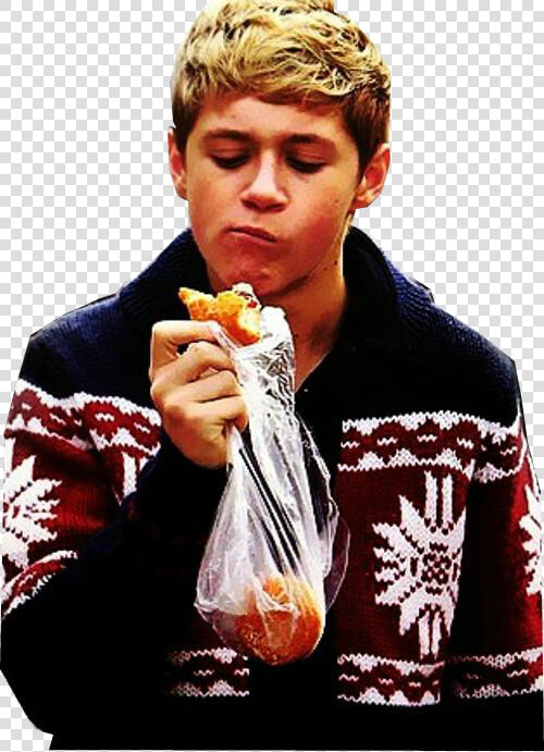 Niall Horan With Food   Png Download   Zayn Malik  Transparent PngTransparent PNG