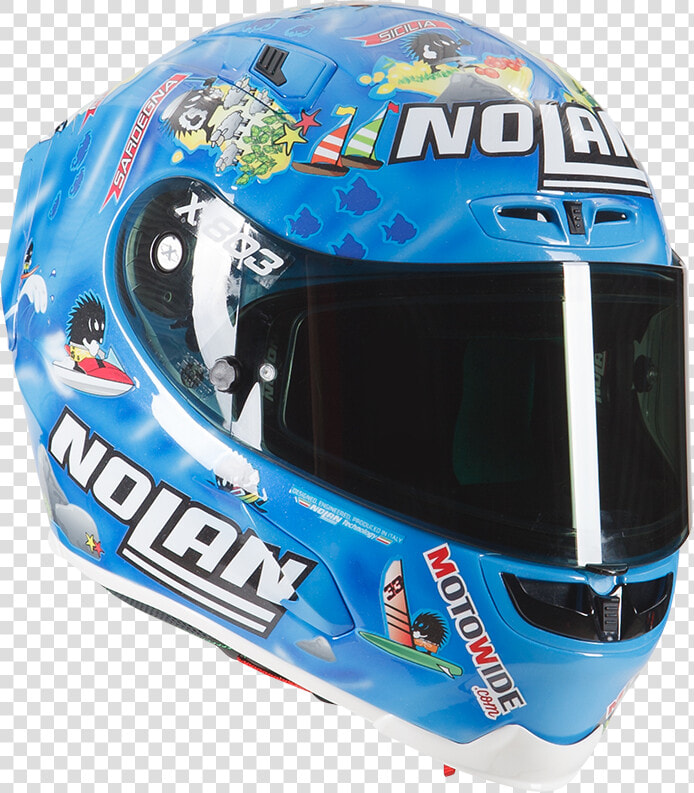 X Marco Melandri Boarding   Nolan Marco Melandri Helmet  HD Png DownloadTransparent PNG