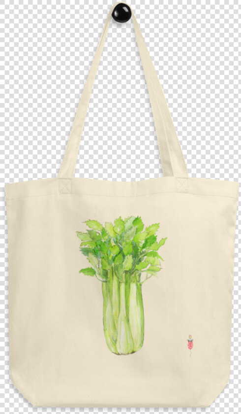 Tote Bag Celery  HD Png DownloadTransparent PNG