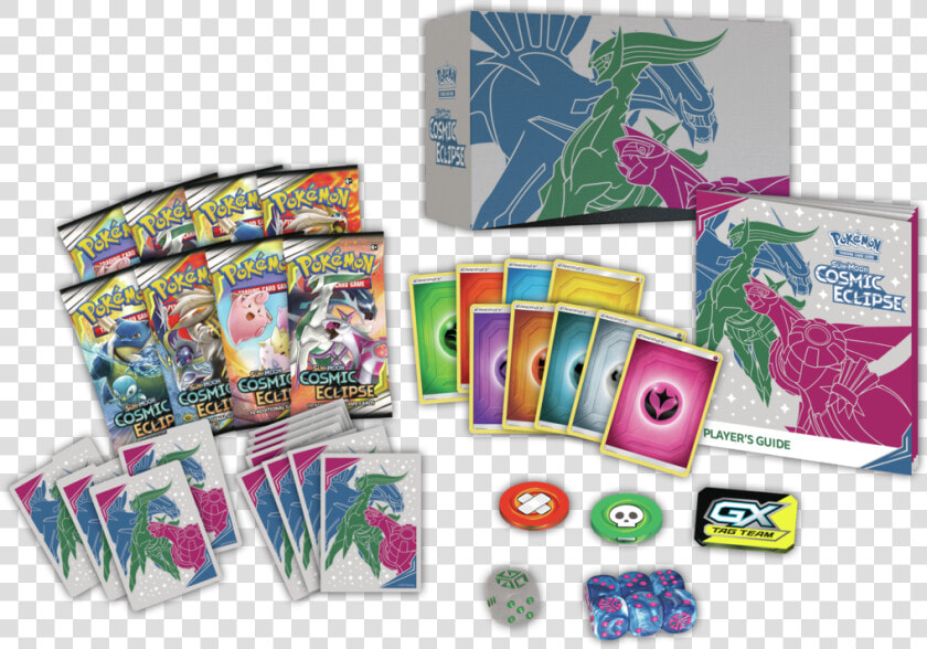 Pokemon Cosmic Eclipse Elite Trainer Box  HD Png DownloadTransparent PNG