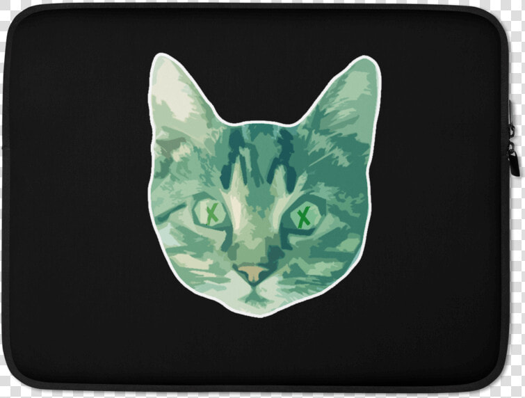 Atomic Kitten Black Psychobilly Laptop Sleeve  HD Png DownloadTransparent PNG