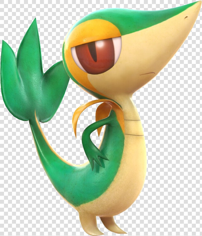 Snivy   Snivy Super Smash Bros  HD Png DownloadTransparent PNG