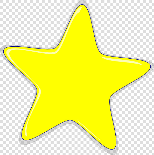 Yellow Star Clipart   Yellow Star Blank Background  HD Png DownloadTransparent PNG