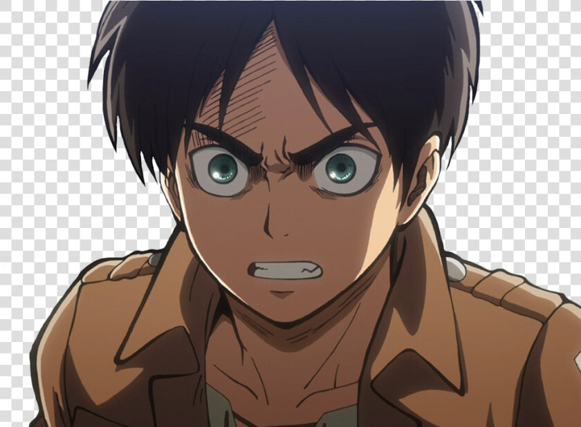 Eren Jaeger Head   Eren Jaeger Face  HD Png DownloadTransparent PNG