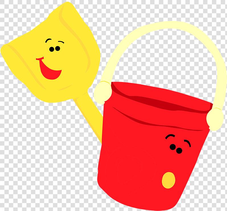 Transparent Clue Png   Shovel Pail Blue S Clues  Png DownloadTransparent PNG