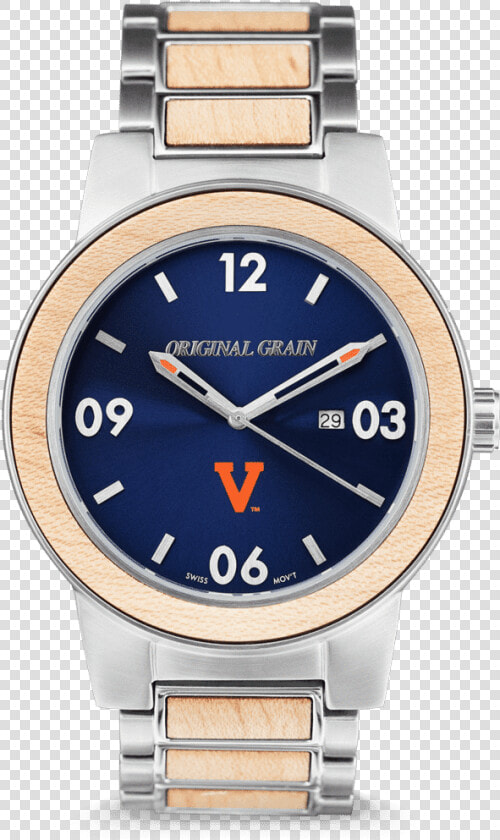 University Of Virginia Barrel Set 47mm   Salvatore Ferragamo F 80 Watch Men  HD Png DownloadTransparent PNG