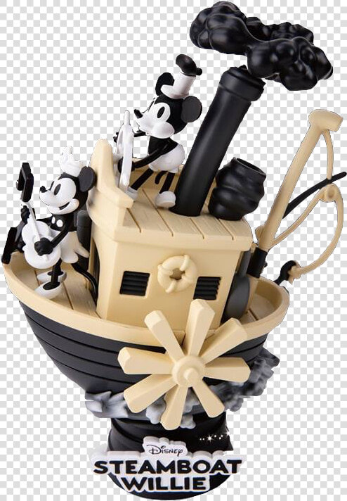 Beast Kingdom Toys Steamboat Willie Diorama Toyslife   Steamboat Willie Popcorn Bucket  HD Png DownloadTransparent PNG