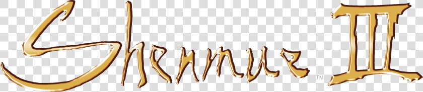 Shenmue 3 Logo Png  Transparent PngTransparent PNG