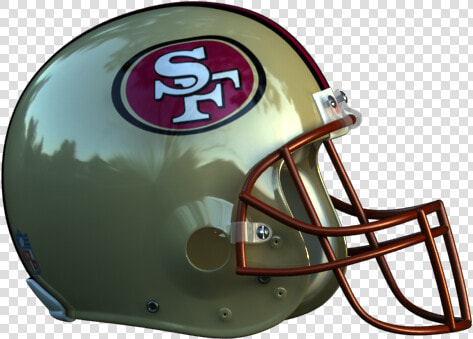 49ers Helmet Png   San Francisco 49ers Helmet Transparent  Png DownloadTransparent PNG