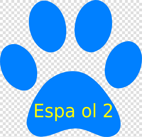 Color Huella De Perro Clipart   Png Download   Transparent Blue Paw Icon  Png DownloadTransparent PNG