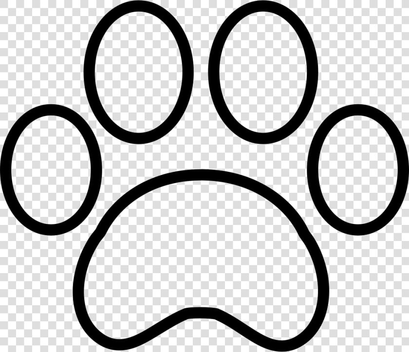 White Paw Print Png   Outline Paw Print Vector  Transparent PngTransparent PNG