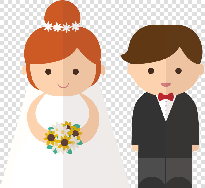 Transparent Bride Groom Silhouette Png   Bride And Groom Clipart  Png DownloadTransparent PNG