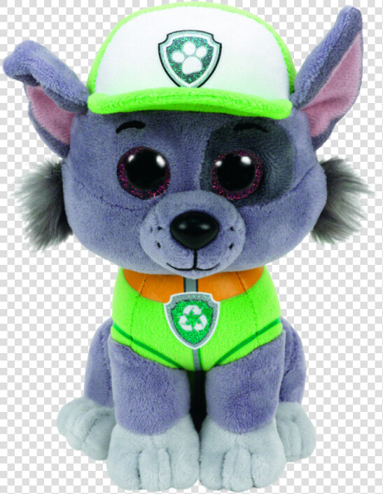 Paw Patrol Rocky Beanie Boo Title Paw Patrol Rocky   Ty Beanie Paw Patrol  HD Png DownloadTransparent PNG