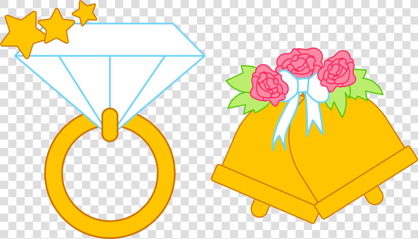 Flower Clip Art   Campanas De Boda Png  Transparent PngTransparent PNG