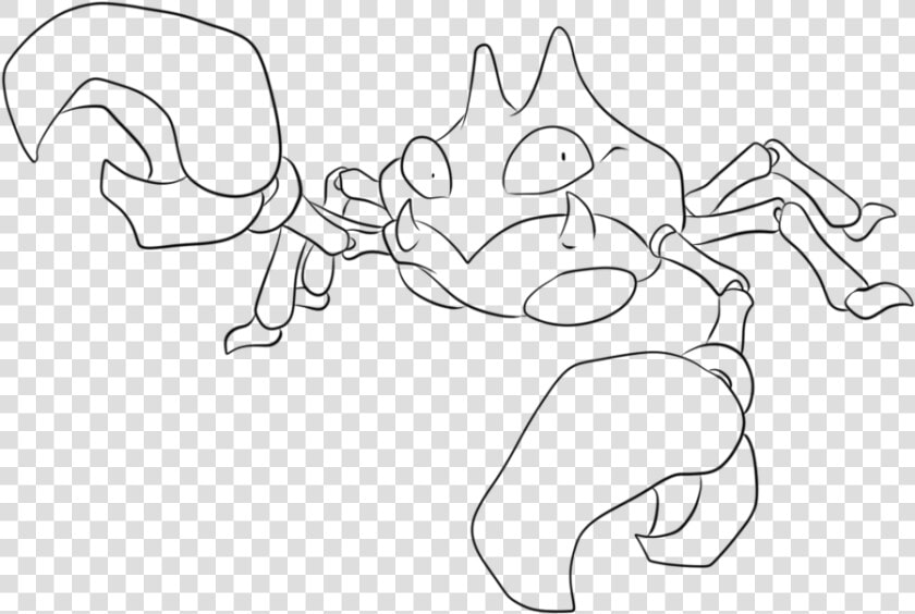 098 Krabby Lineart By Lilly   Krabby Para Colorear  HD Png DownloadTransparent PNG