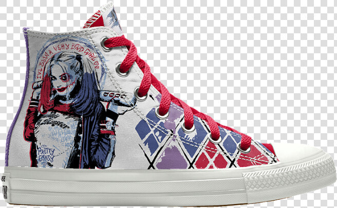 Suicide Squad Converse   Harley Quinn Converse Suicide Squad  HD Png DownloadTransparent PNG