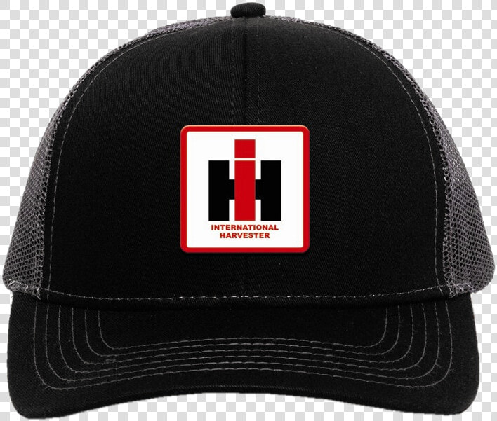 International Harvester Black And Charcoal Ballcap   Baseball Cap  HD Png DownloadTransparent PNG