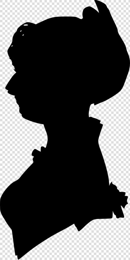 Fashion Silhouette Png  lade Silhouette Medieval Fashion   Lady Face Silhouette Png  Transparent PngTransparent PNG