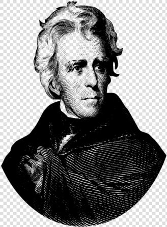 Andrew Jackson Black And White  HD Png DownloadTransparent PNG