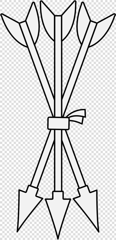 Heraldic Clip Art Arrow  HD Png DownloadTransparent PNG