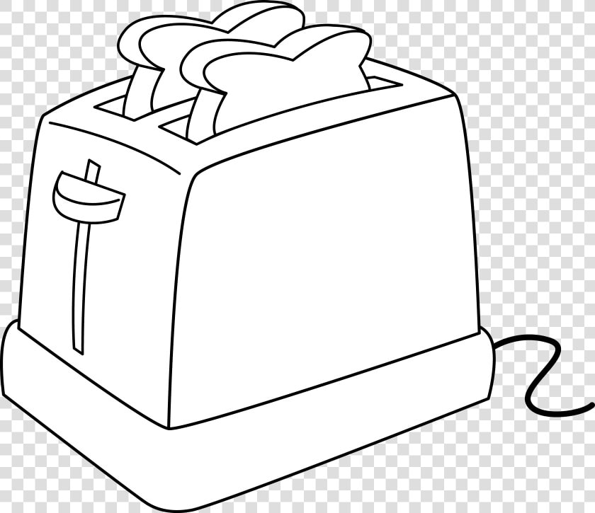 Electric Toaster Line Art  HD Png DownloadTransparent PNG