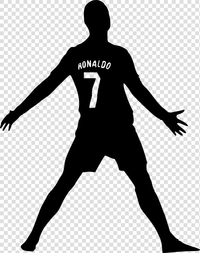 Cr7 Logo Png Transparent   Cristiano Ronaldo Silhouette  Png DownloadTransparent PNG