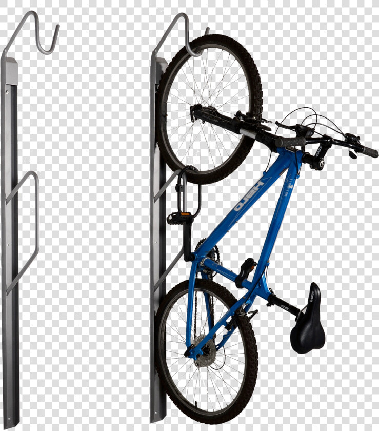 Urban Space Wall Mount Bike Rack   Bike Storage Against Wall Underground  HD Png DownloadTransparent PNG