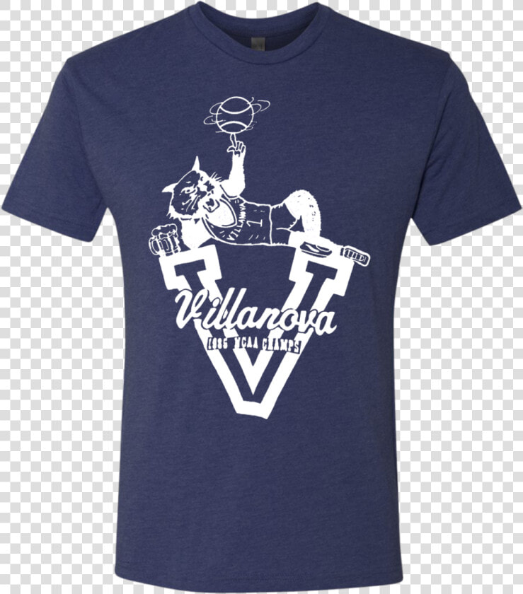 Villanova 85 Champs Inspired Men S Tri blend Tee   T shirt  HD Png DownloadTransparent PNG