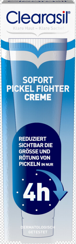 Clearasil Sofort Pickel Fighter Creme  HD Png DownloadTransparent PNG