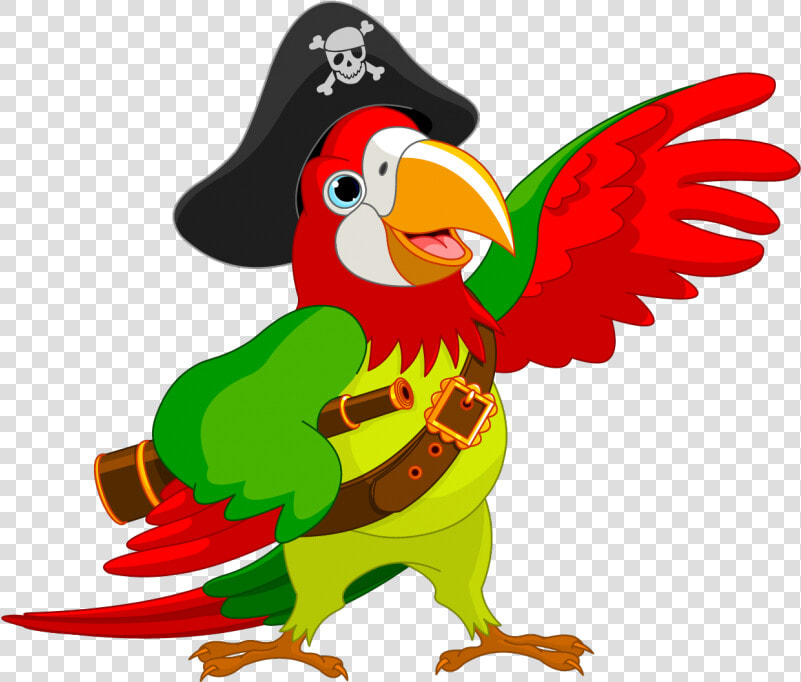 Pirate Parrot Piracy Jack Sparrow Clip Art  HD Png DownloadTransparent PNG