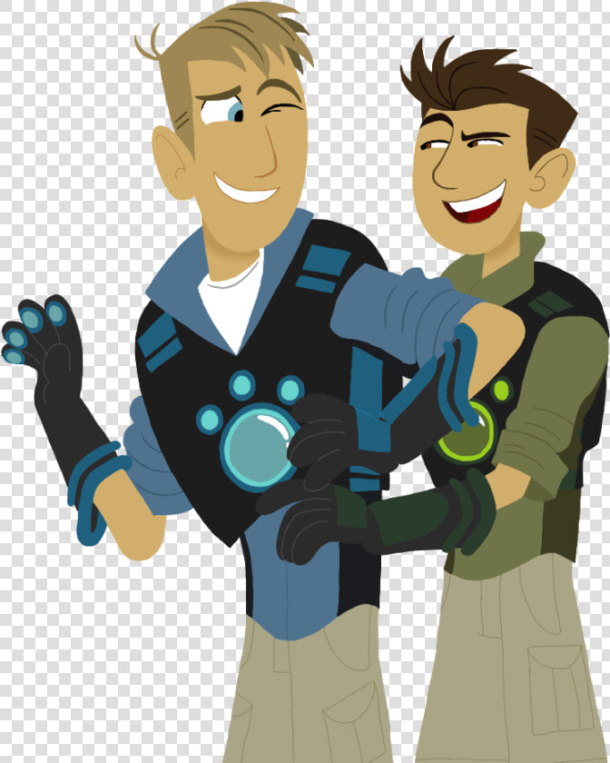 Wild Kratts   Transparent Cartoons   Chris And Martin Kratt Art  HD Png DownloadTransparent PNG