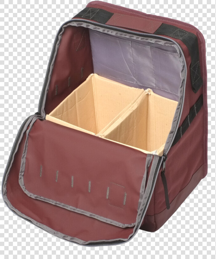 Serious Metro Backpack Open Maroon Red  HD Png DownloadTransparent PNG