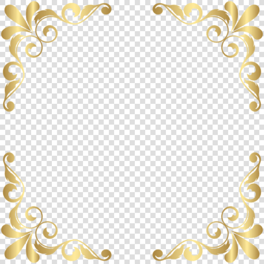 Decorative Lines Corner Transparent   Transparent Background Gold Corner Border Png  Png DownloadTransparent PNG