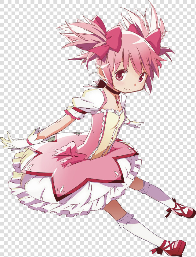 Puella Magi Madoka Magica Kaname Madoka Transparent   Homura Akemi And Madoka Kaname  HD Png DownloadTransparent PNG