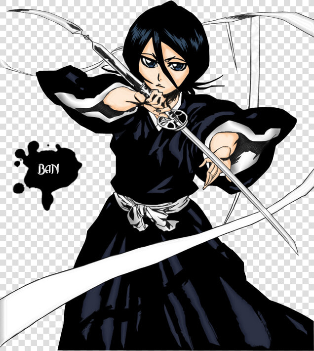 Rukia  amp  Sode No Shirayuki   Rukia Kuchiki Fighting  HD Png DownloadTransparent PNG