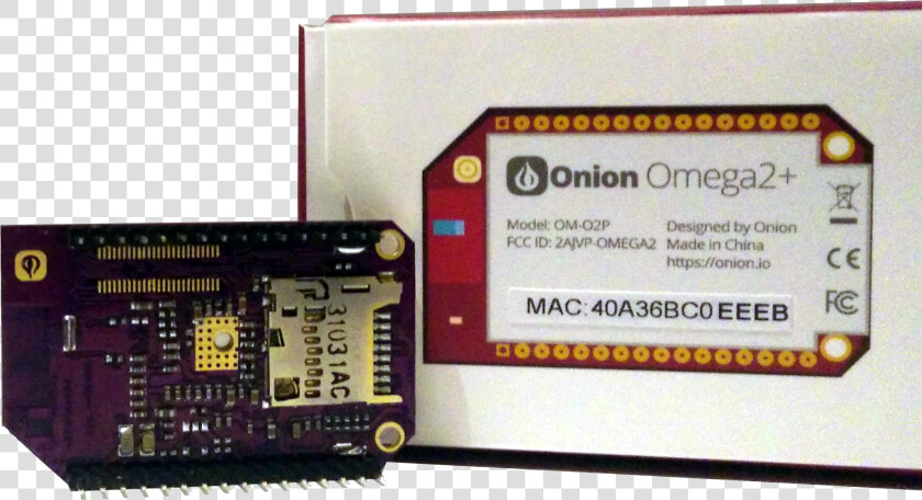 Omega2 Onion Back Box   Microcontroller  HD Png DownloadTransparent PNG