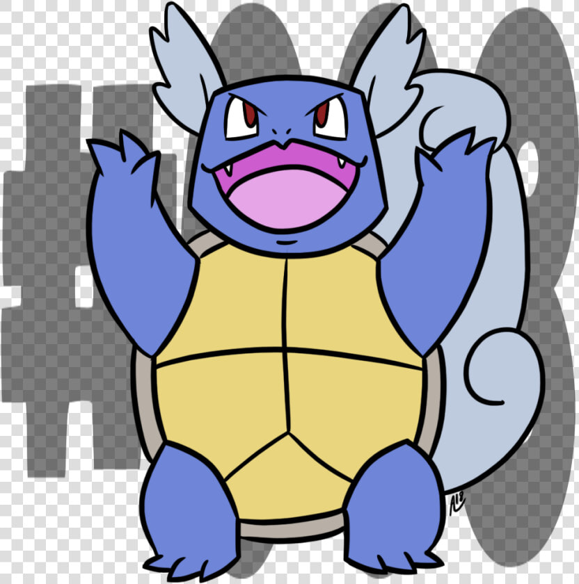 008 Wartortle   Cartoon  HD Png DownloadTransparent PNG