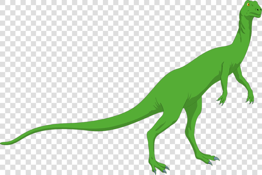 Standing Dinosaur With Long Neck  HD Png DownloadTransparent PNG