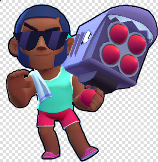 Beach Brock Playero Png Brawl Stars Skin Aspecto   Brock Png Brawl Stars  Transparent PngTransparent PNG