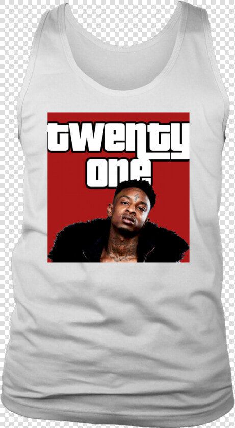 21 Savage Issa Rap Hip Hop Tank Top   Active Tank  HD Png DownloadTransparent PNG