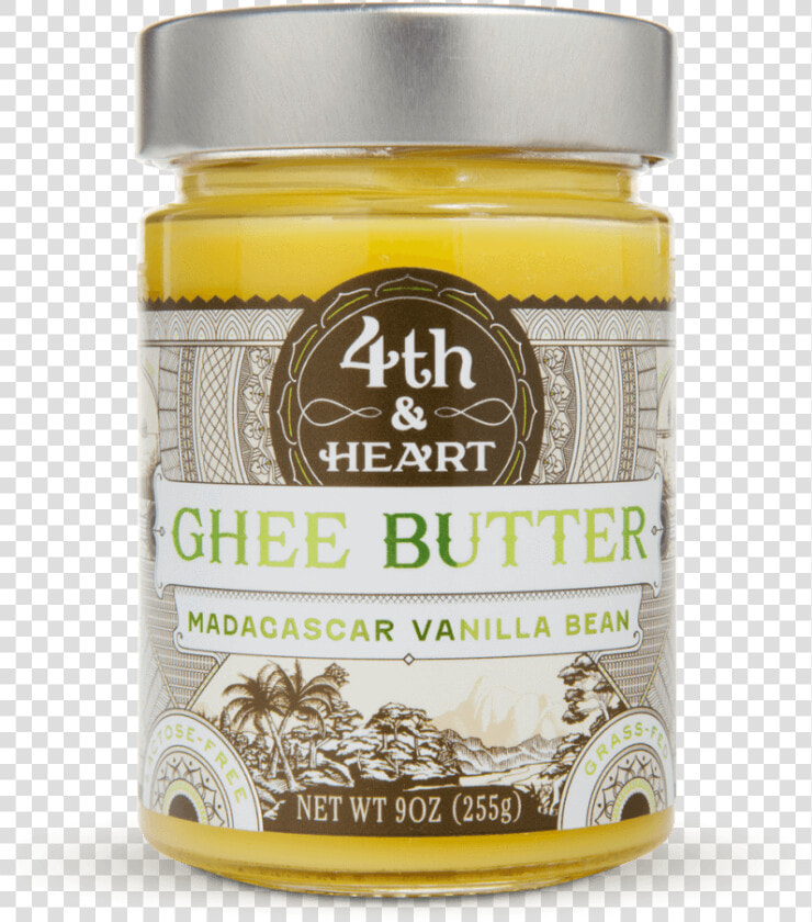 4th  amp  Heart  Vanilla Bean Ghee Butter   4th And Heart Ghee Butter  HD Png DownloadTransparent PNG