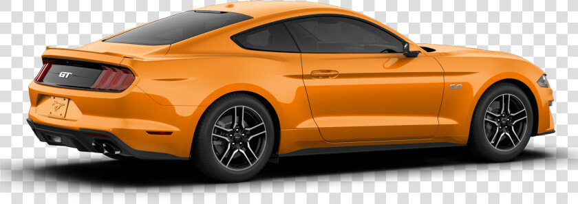 2019 Ford Mustang Gt Premium Orange Exterior Side View   Mustang Gt 2019  HD Png DownloadTransparent PNG