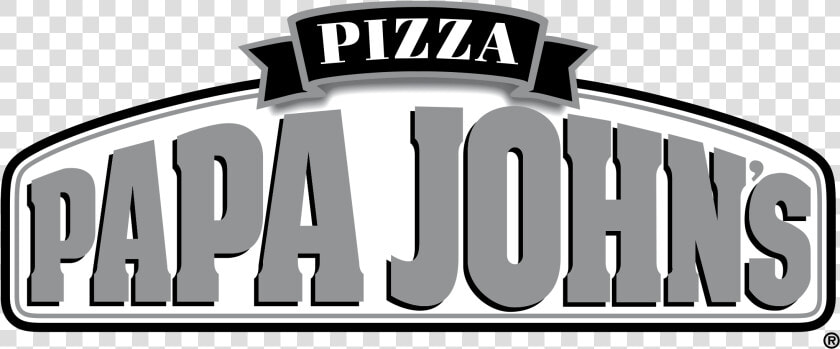 Papa John S Pizza Logo Png Transparent   Papa Johns Logo Black And White  Png DownloadTransparent PNG