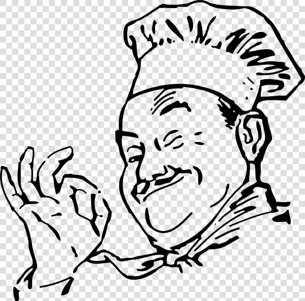 Chef Clip Art At   Chef Black And White Clipart  HD Png DownloadTransparent PNG