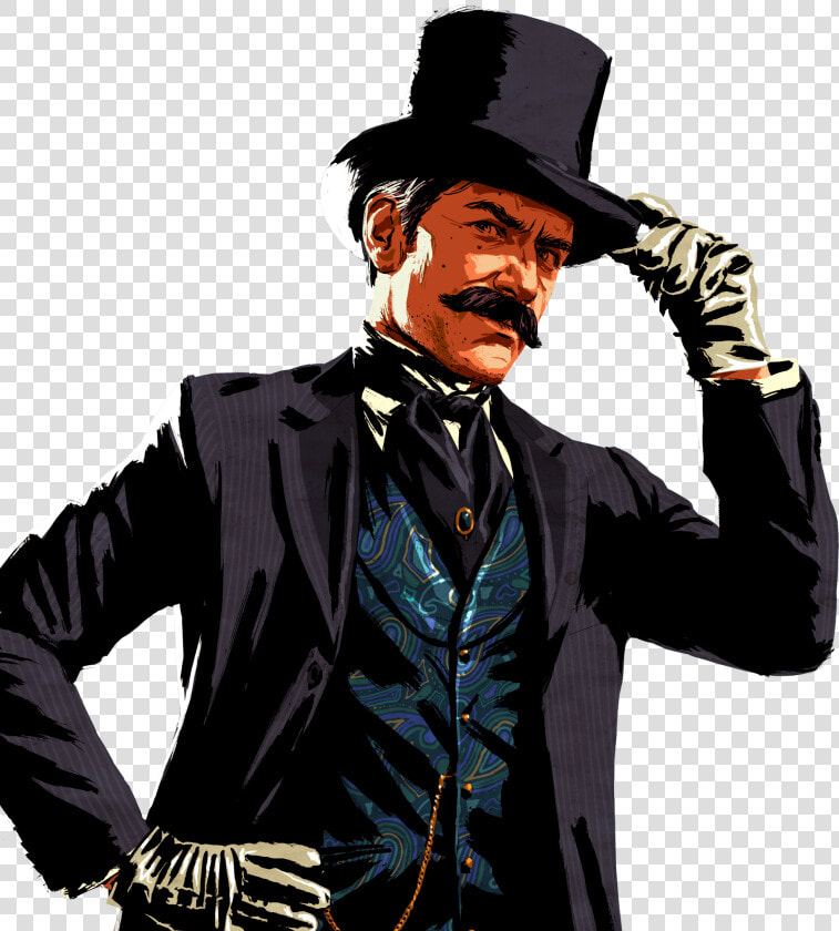 Red Dead Redemption 2 Josiah Trelawny  HD Png DownloadTransparent PNG