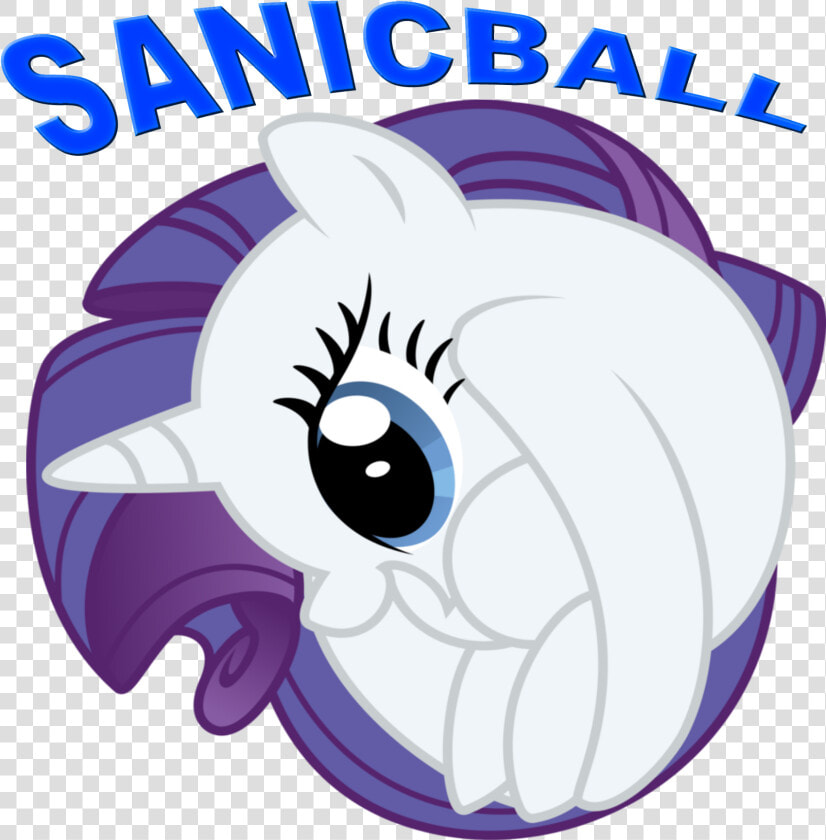 Anicbali Rarity Free Version For Sanic Ball Mammal   Mlp Rarity Ball  HD Png DownloadTransparent PNG