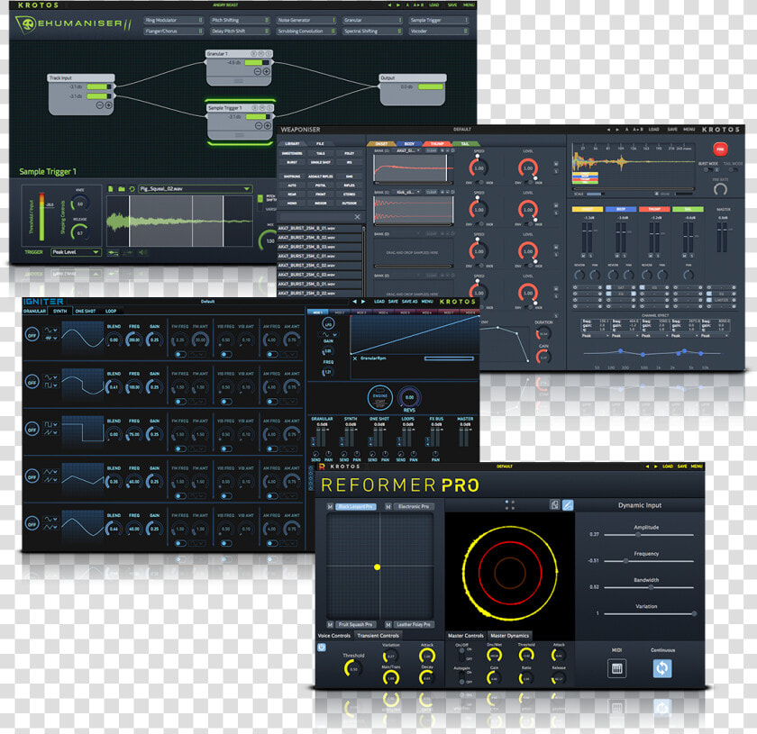 Krotos Sound Design Bundle   Designing Tools For Sound  HD Png DownloadTransparent PNG