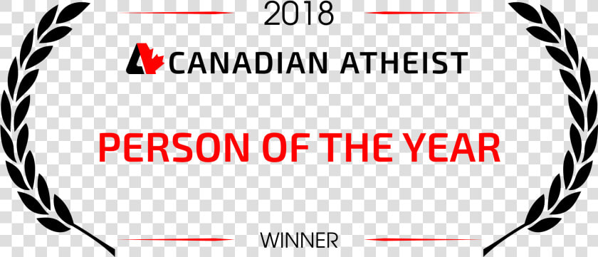  2018 Canadian Atheist Person Of The Year Winner Award    Keep Calm Merry Christmas And Happy New Year  HD Png DownloadTransparent PNG