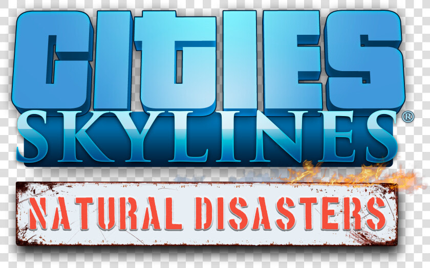 Cities Skylines Natural Disasters Logo  HD Png DownloadTransparent PNG