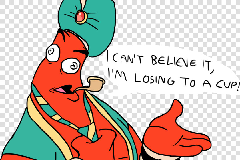 Cant Beliene It Mlosing To A Cup Genie Text Cartoon   Can T Believe It I M Losing  HD Png DownloadTransparent PNG